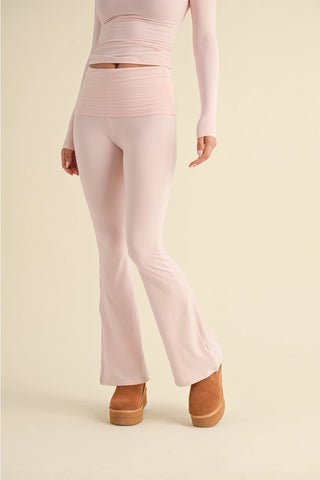 Parker Soft Knit Leggings - Pink