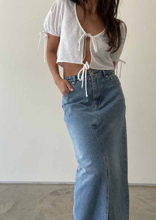 denim maxi skirt, denim skirt, vintage denim, vintage denim skirt