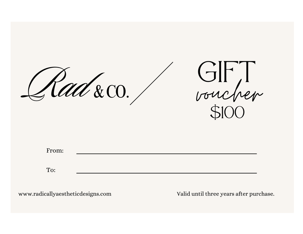 Rad & Co. Gift Card