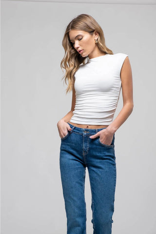 Harmony Reversible Cowl Neck Top