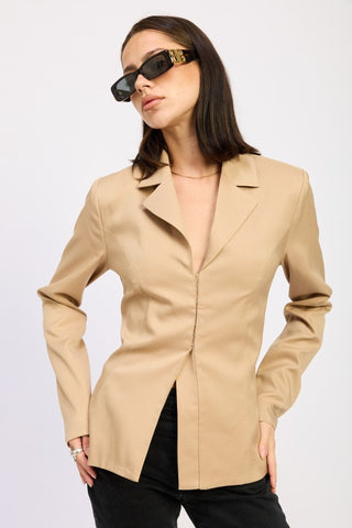 Carter Fitted Blazer Jacket