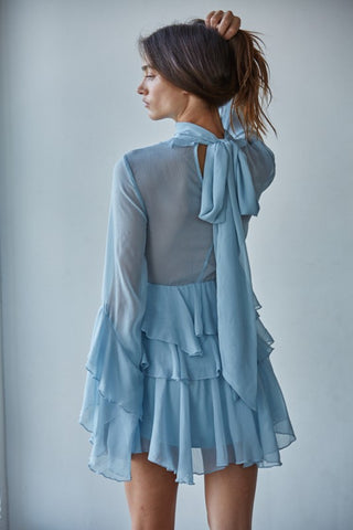 The Bluebell Ruffle Dress