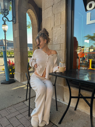 Cozy Mornings Button Up Cardigan