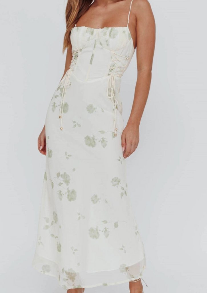 floral dress, floral maxi dress, floral lined dress, summer dress, summer outfit