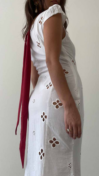 Maeve Sweetheart Midi Dress