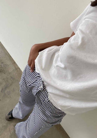 striped pant, navy striped pant, cargo pant, striped cargo pant, navy cargo pant