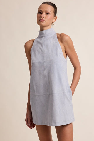 Soren Mock Neck Mini Dress