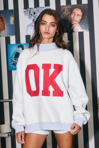 Oklahoma Mockneck Sweatshirt