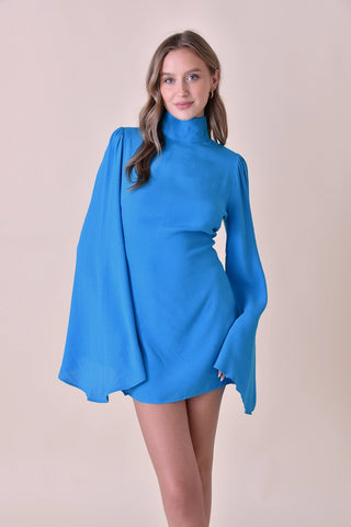 Meadow Bell Sleeve Mini Dress