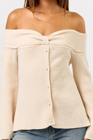 Sloane Off Shoulder Sweater