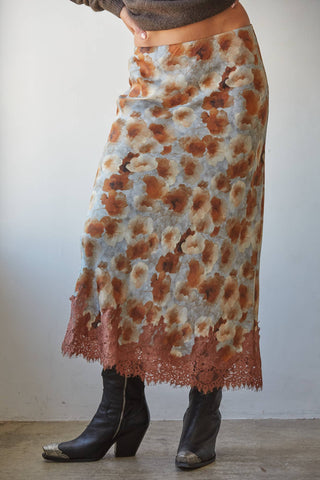 The Tuscany Lace Hem Skirt