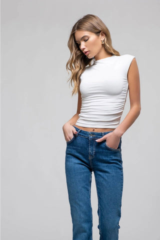 Harmony Reversible Cowl Neck Top