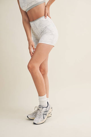 The Meadow Camo Bike Short