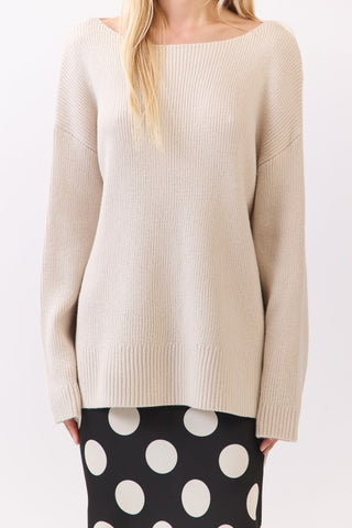 Amelia Ribbed Knit Sweater