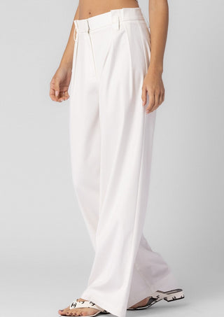 white trouser pant, white pants, ivory trouser pant, ivory pleated trouser, pleated trouser pants