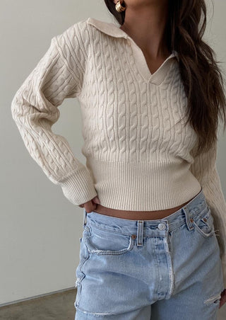 cable knit sweater, cable knit crop top, cable knit cropped sweater, cropped sweater, cream sweater, fall outfit