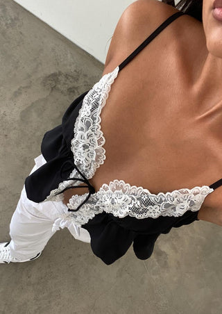 Lace trim cami top, lace top, lace cami, black cami top, summer top