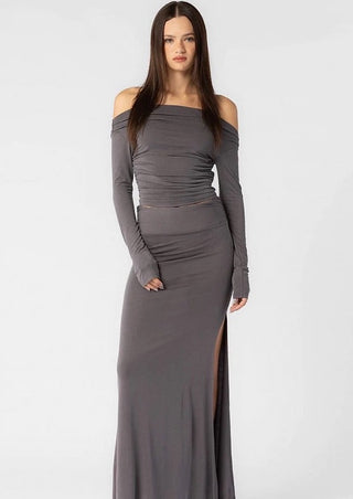 Lifton Modal Knit Off Shoulder Top