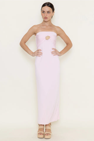 kyla maxi dress The skirt drapes in a column silhouette and finishes at maxi length MITILIANE COUTURE Kyla Maxi Dress