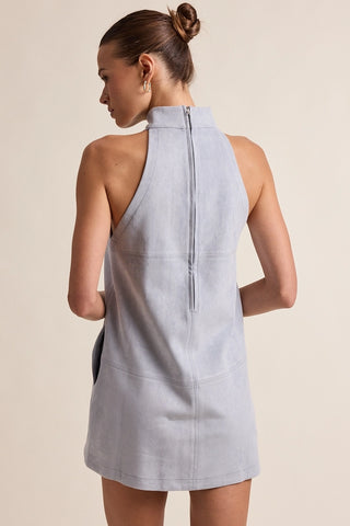 Soren Mock Neck Mini Dress