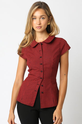 Noel Checkered Tie Shirt