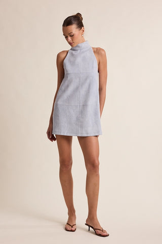 Soren Mock Neck Mini Dress
