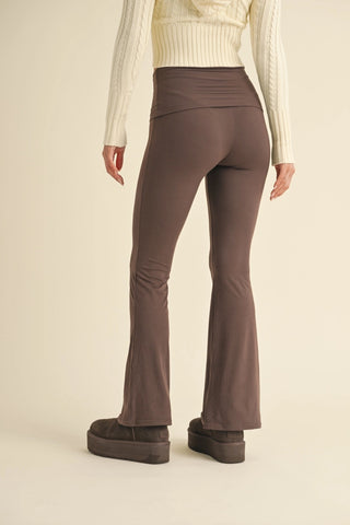 Parker Soft Knit Leggings - Chocolate