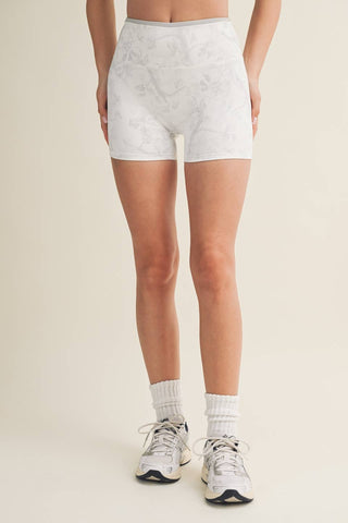 The Meadow Camo Bike Short