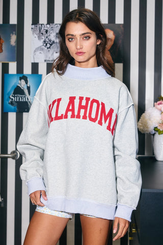 Oklahoma Mockneck Sweatshirt
