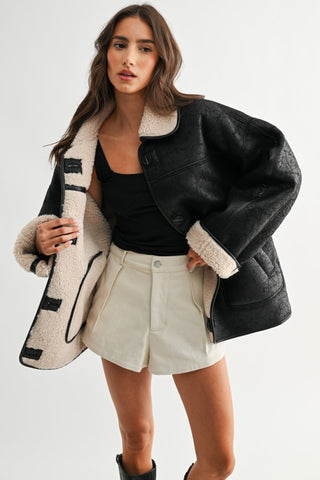 Sorelle Reversible Sherpa Jacket