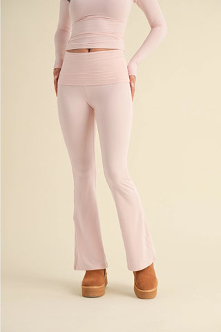 Parker Soft Knit Leggings - Pink