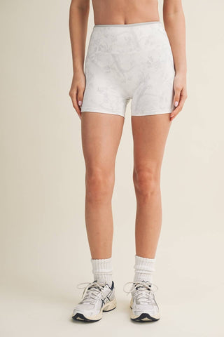 The Meadow Camo Bike Short