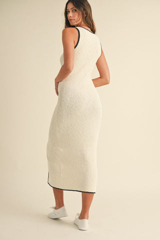 Lydia Sleeveless Knit Midi Dress