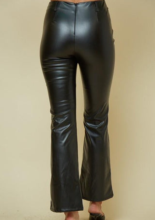 Black Leather Pants