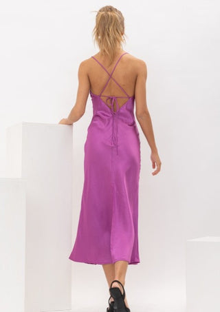 Silk midi dress, silk dress, satin Dress, midi dress, fall dress.