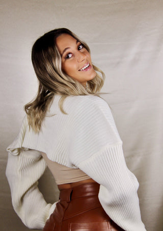 Cold Shoulder Cutout Sweater