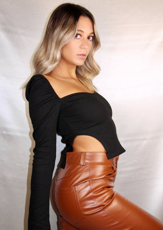 Just Because Cutout Longsleeve